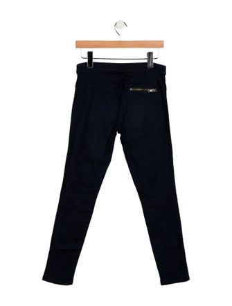 Veronica Beard Mid-Rise Skinny Leg Jeans
