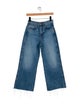 Veronica Beard High-Rise Wide Leg Jeans