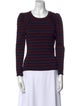 Veronica Beard Supima Cotton Striped Top
