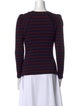 Veronica Beard Supima Cotton Striped Top