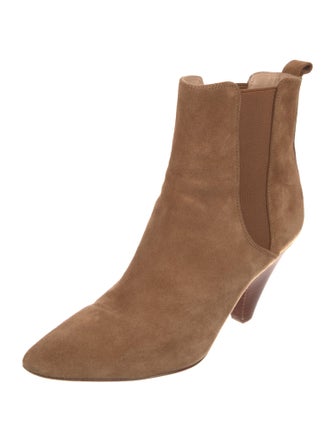 Veronica Beard Suede Chelsea Boots