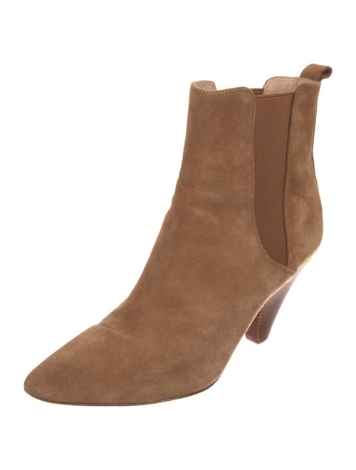 Veronica Beard Suede Chelsea Boots