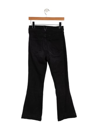 Veronica Beard High-Rise Wide Leg Jeans