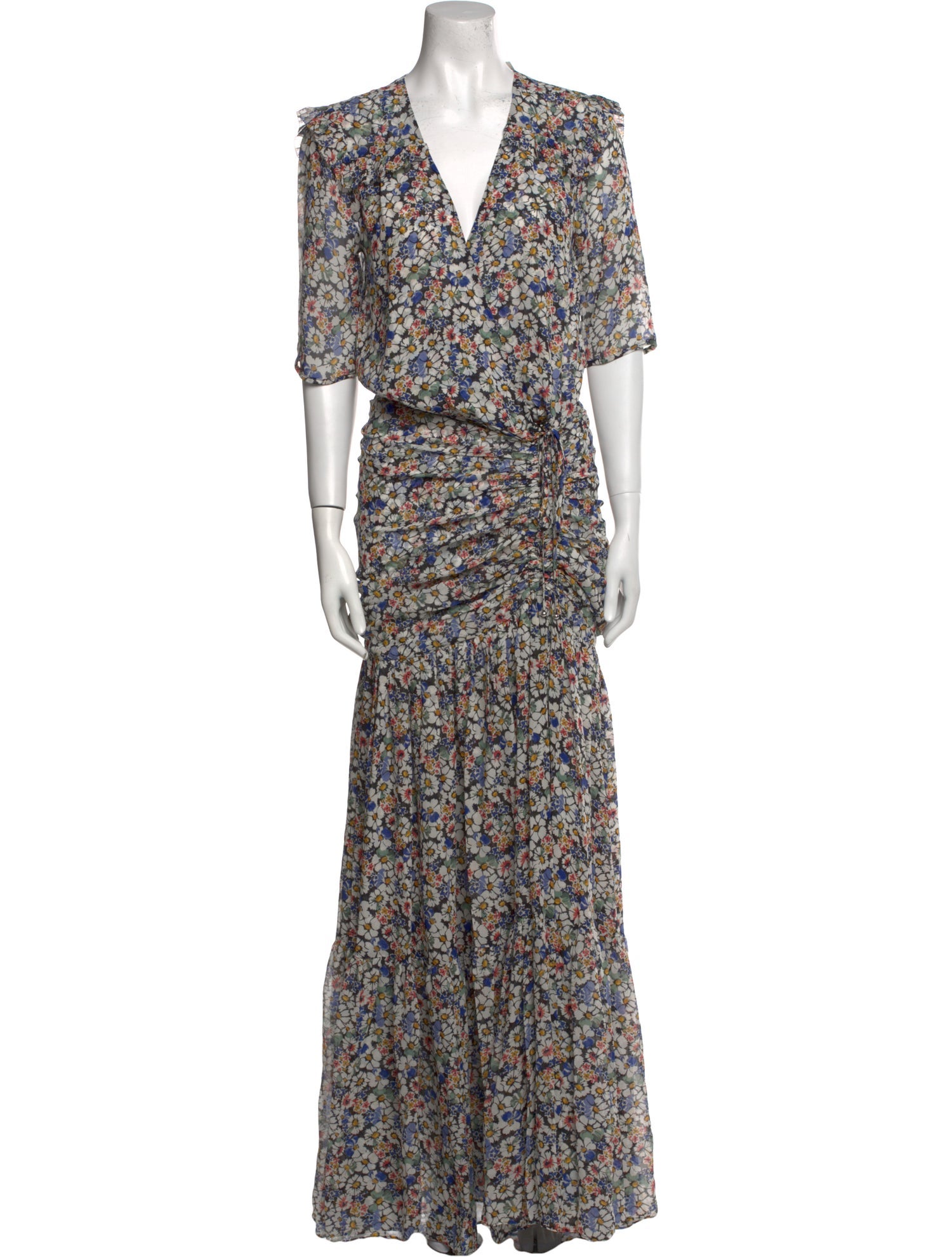 Veronica Beard Silk Long Dress w/ Tags