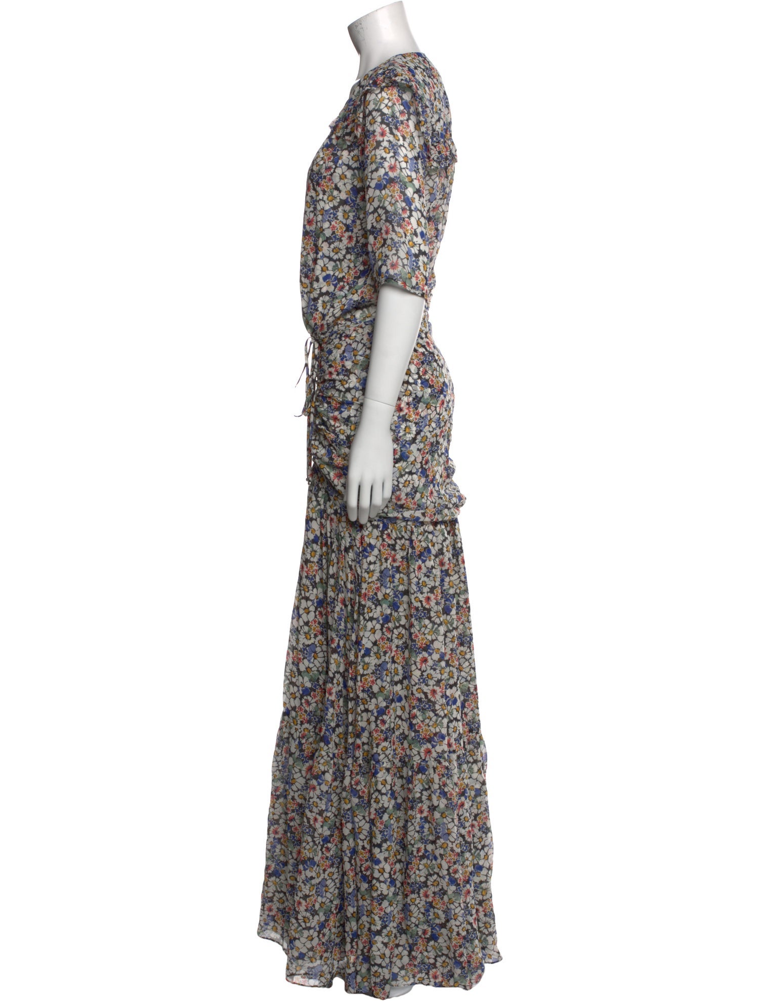 Veronica Beard Silk Long Dress w/ Tags