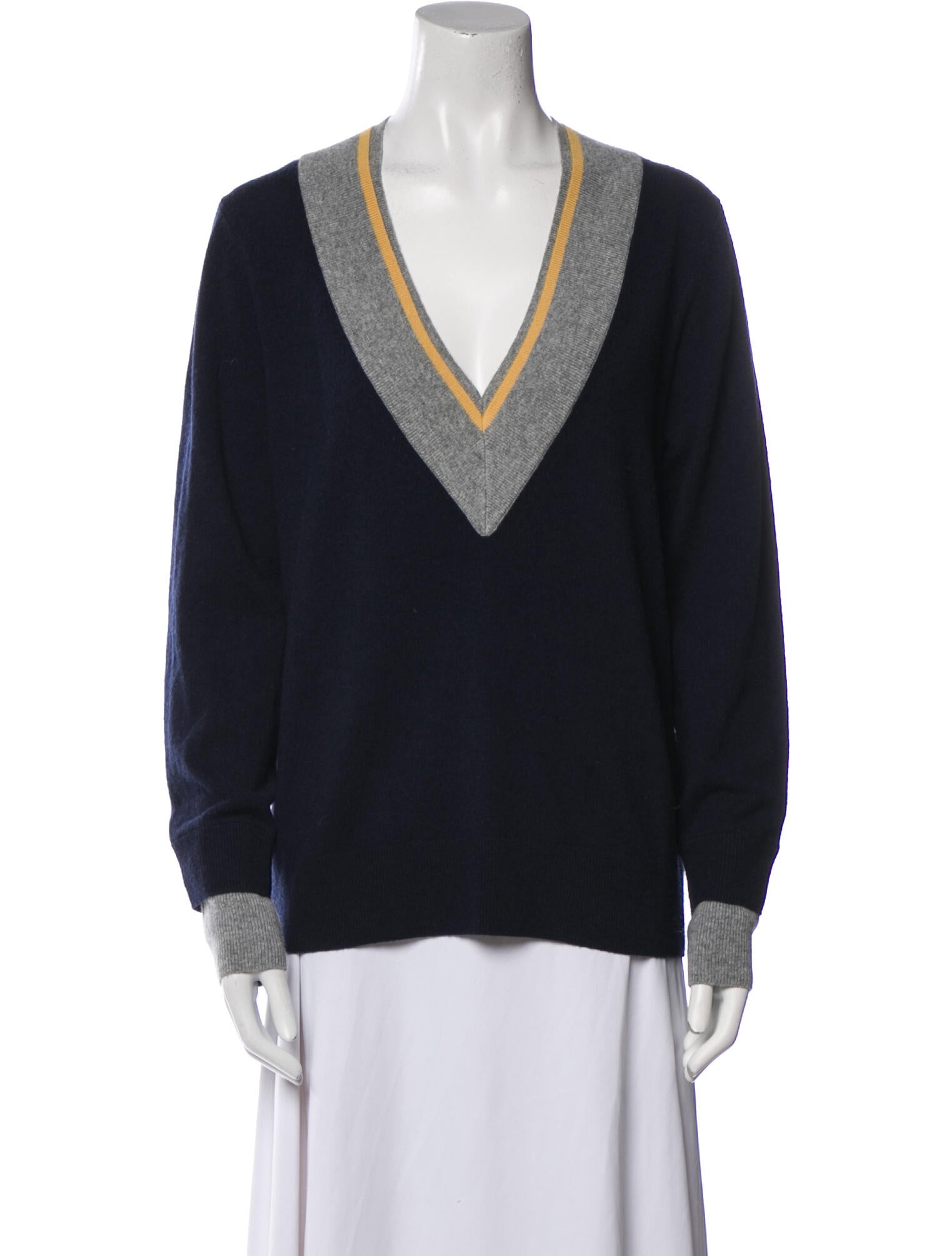 Veronica Beard Cashmere V-Neck Sweater