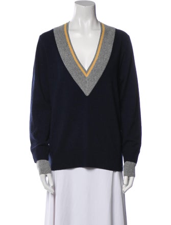 Veronica Beard Cashmere V-Neck Sweater