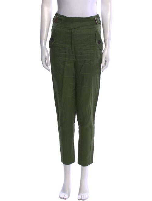 Veronica Beard Linen Skinny Leg Pants
