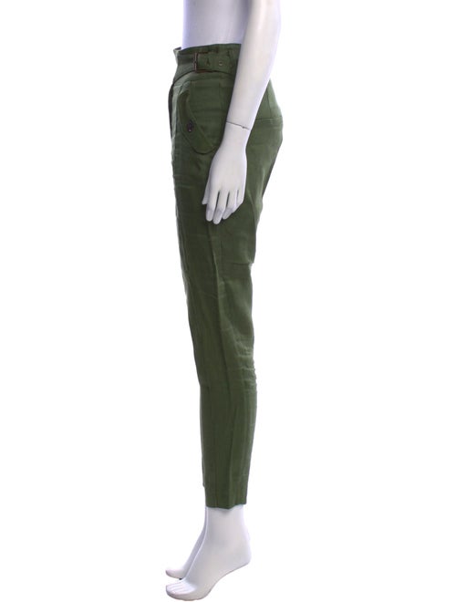 Veronica Beard Linen Skinny Leg Pants