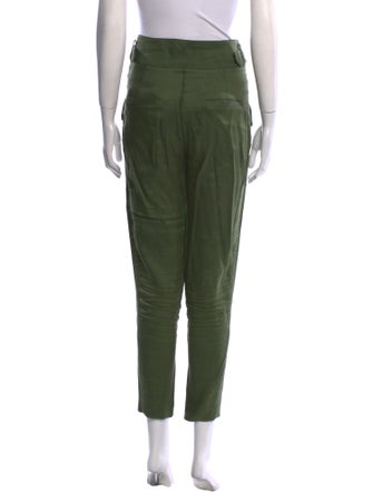 Veronica Beard Linen Skinny Leg Pants