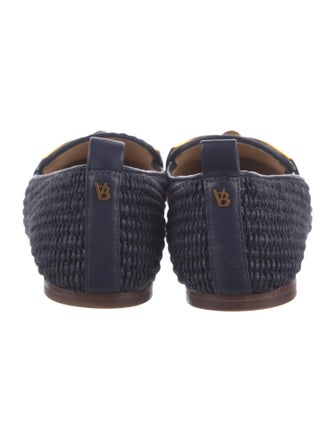 Veronica Beard Raffia Loafers