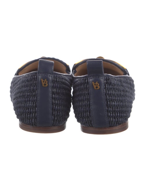 Veronica Beard Raffia Loafers
