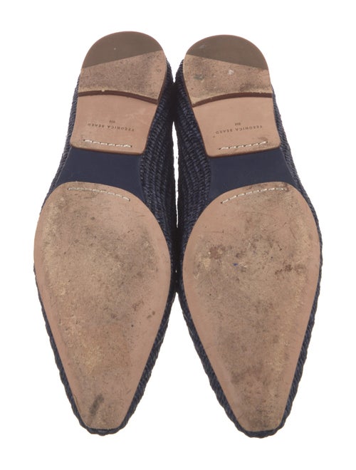 Veronica Beard Raffia Loafers