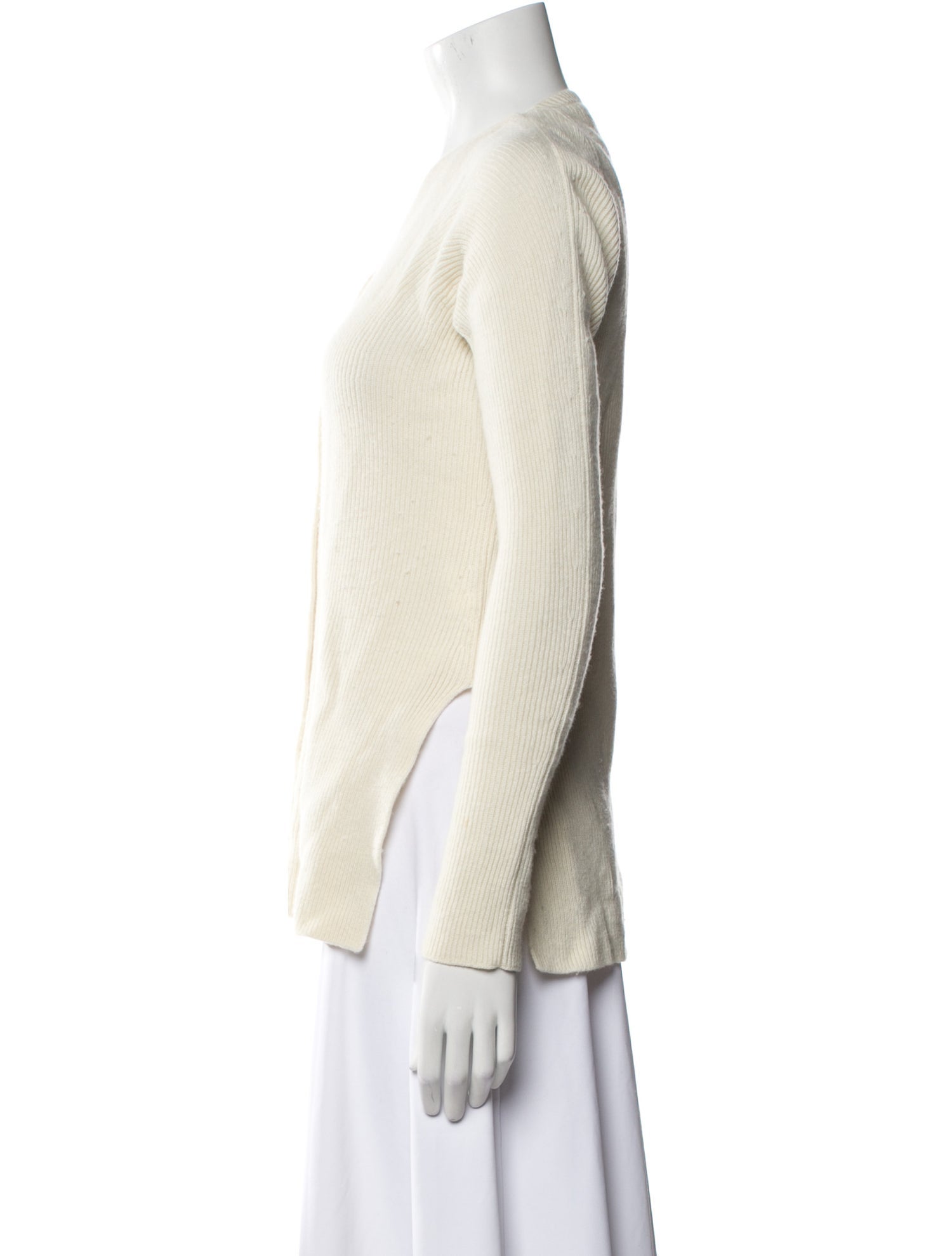 Veronica Beard Wool V-Neck Sweater