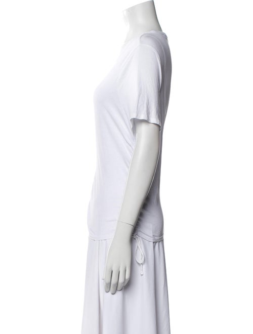 Veronica Beard Scoop Neck Short Sleeve T-Shirt