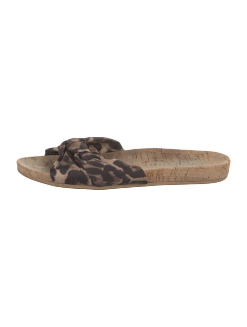 Veronica Beard Animal Print Slides