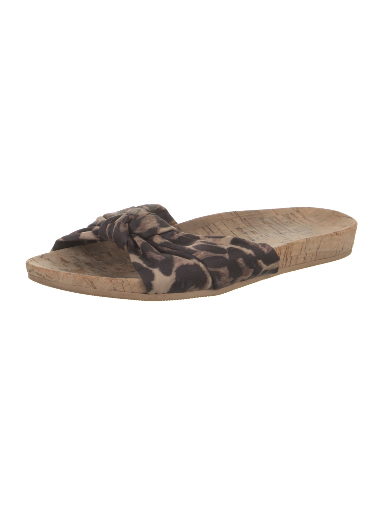 Veronica Beard Animal Print Slides