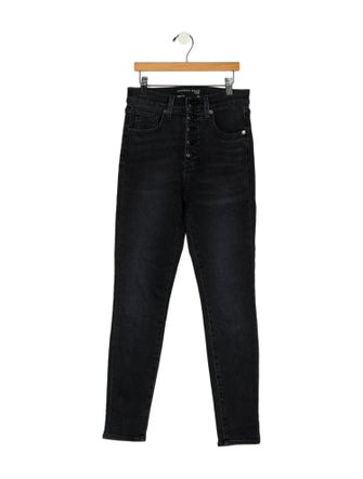 Veronica Beard Mid-Rise Skinny Leg Jeans