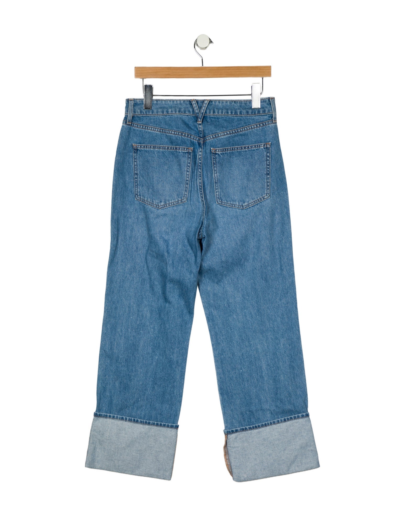 Veronica Beard High-Rise Wide Leg Jeans