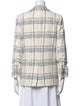 Veronica Beard Plaid Print Blazer