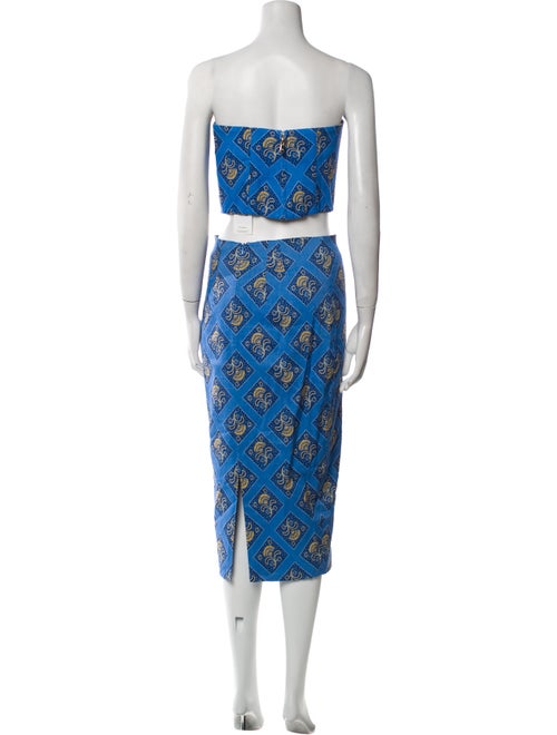 Veronica Beard Printed Skirt Set