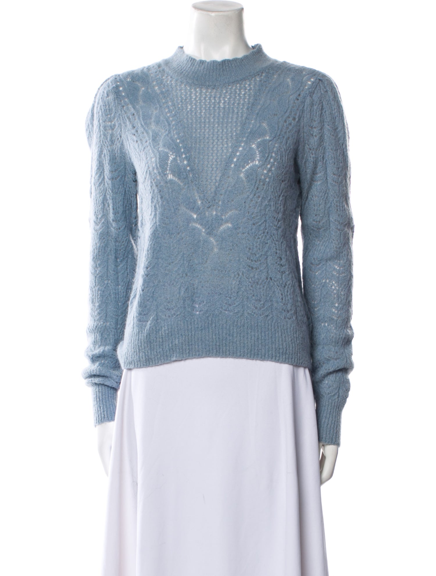 Veronica Beard Baby Alpaca Crew Neck Sweater