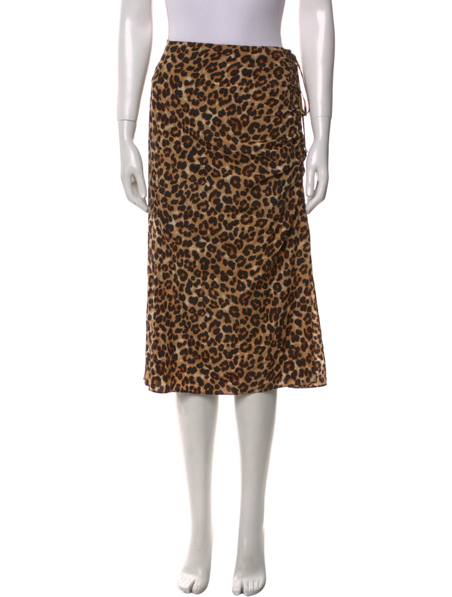 Veronica Beard Silk Knee-Length Skirt