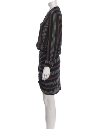 Veronica Beard Striped Knee-Length Dress