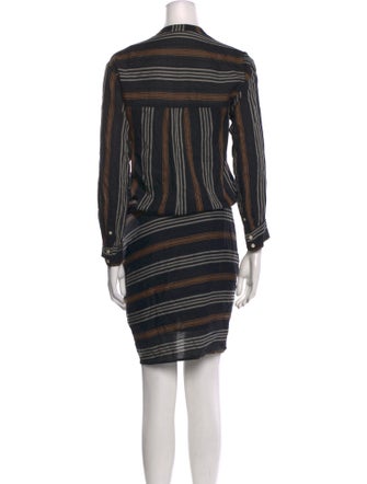 Veronica Beard Striped Knee-Length Dress