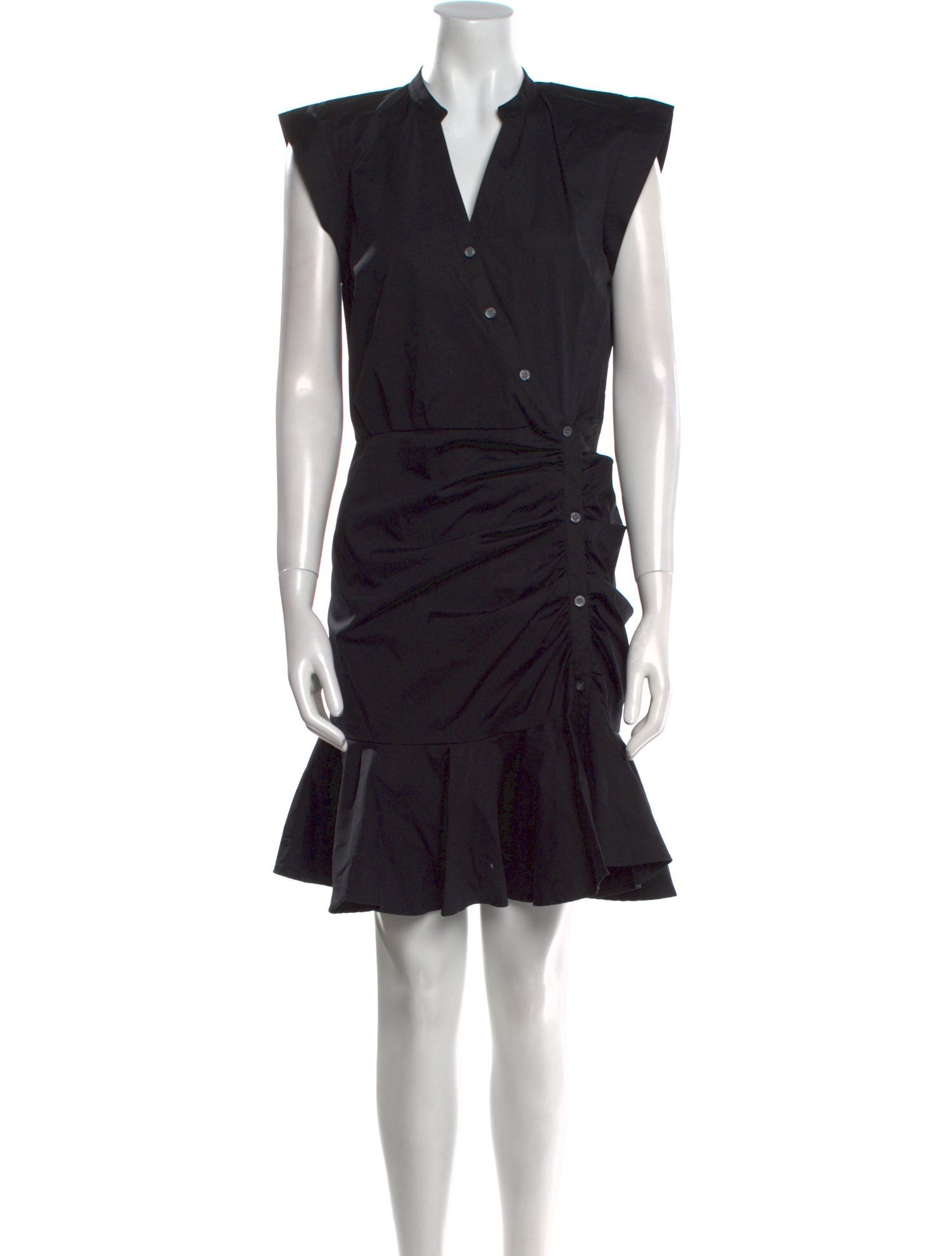 Veronica Beard V-Neck Mini Dress