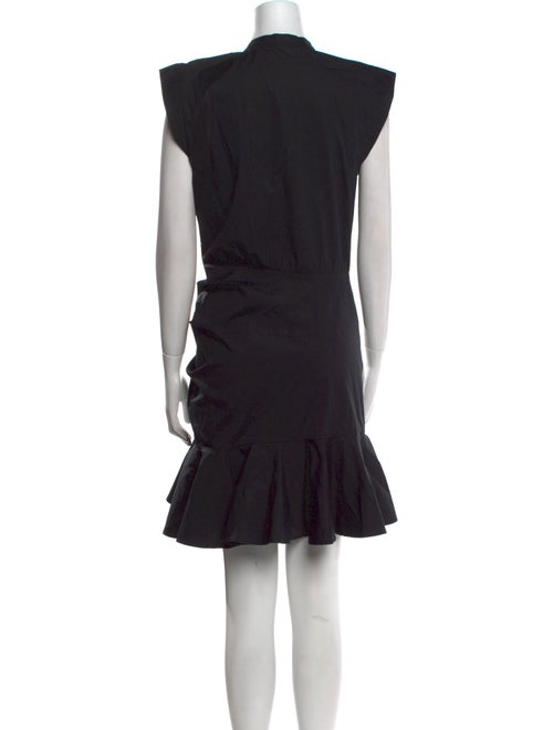 Veronica Beard V-Neck Mini Dress