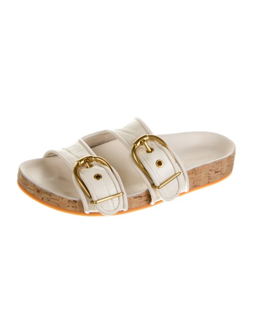 Veronica Beard Leather Slides