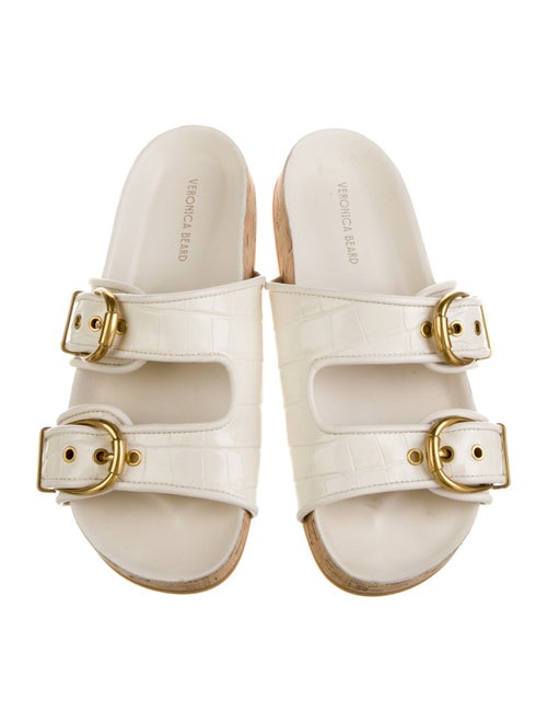 Veronica Beard Leather Slides