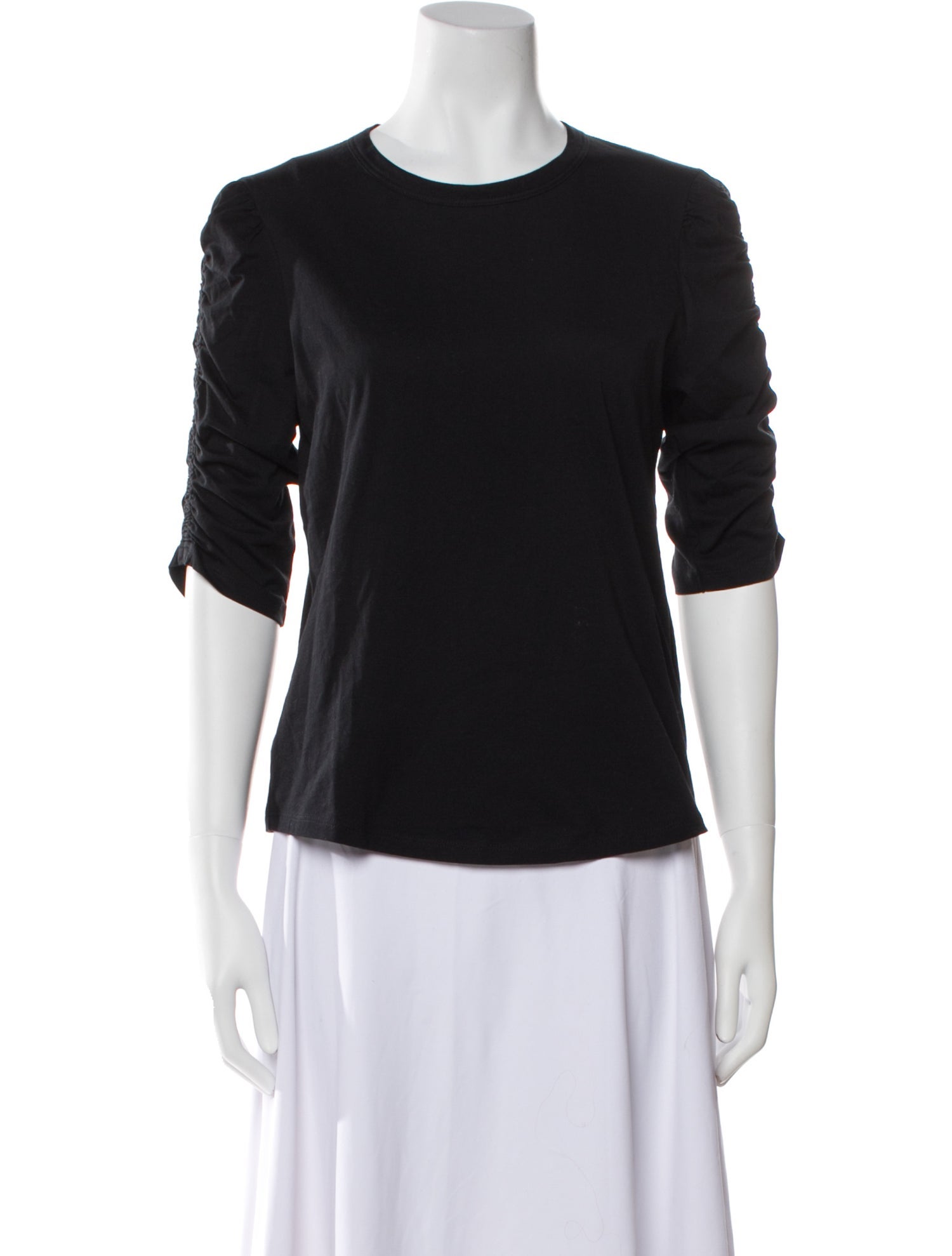 Veronica Beard Crew Neck Three-Quarter Sleeve T-Shirt w/ Tags