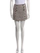 Veronica Beard Tweed Pattern Mini Skirt