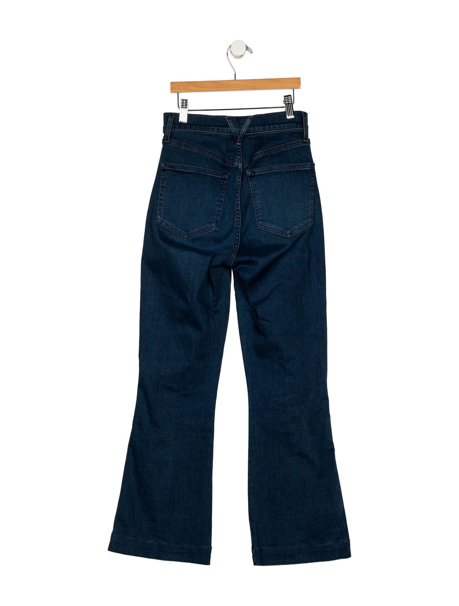 Veronica Beard High-Rise Wide Leg Jeans