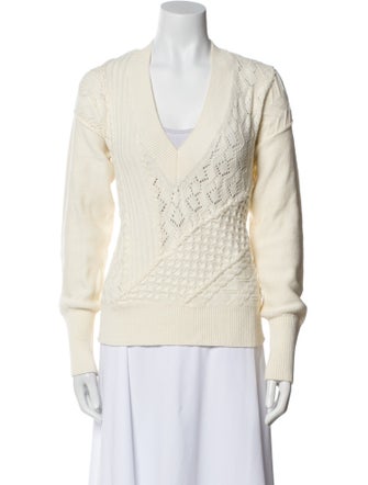 Veronica Beard V-Neck Sweater