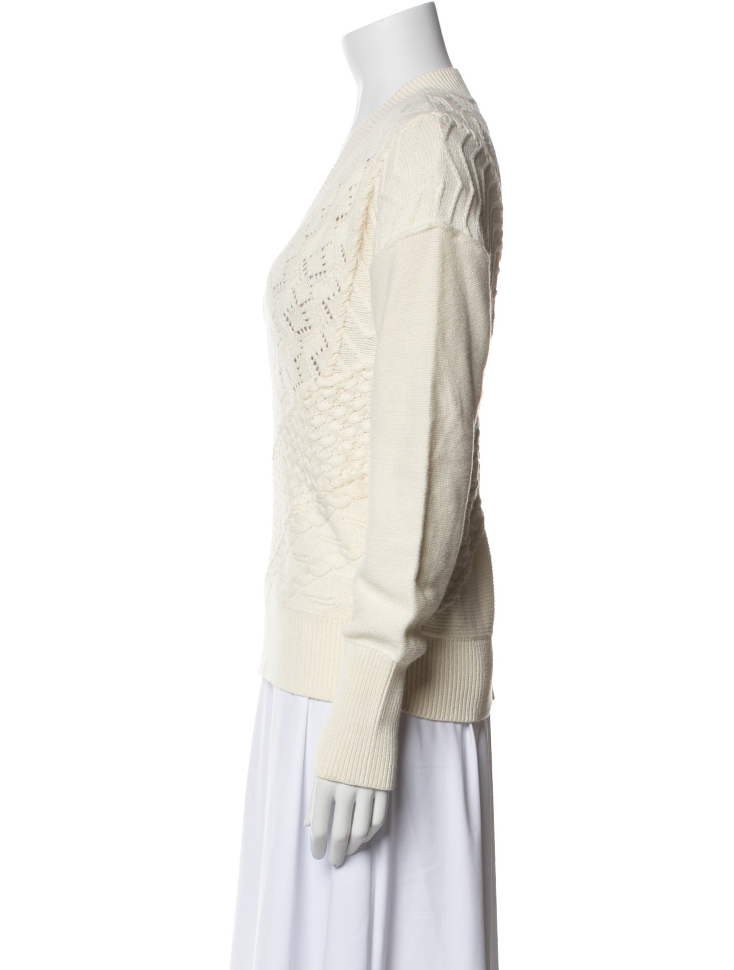 Veronica Beard V-Neck Sweater