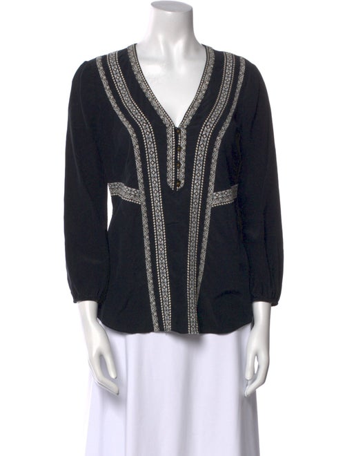 Veronica Beard Silk Printed Tunic