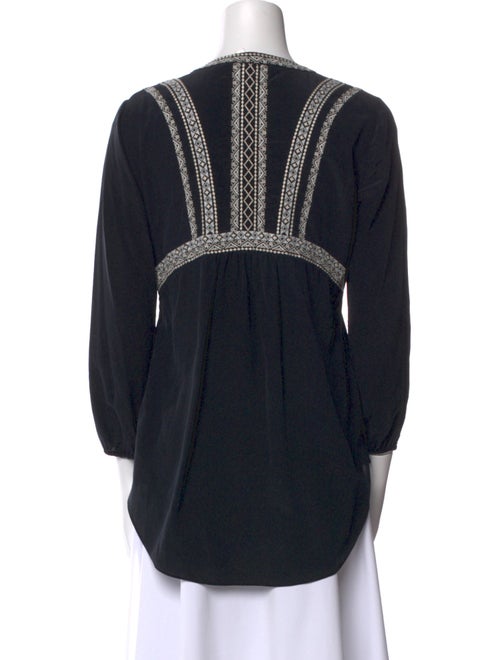 Veronica Beard Silk Printed Tunic