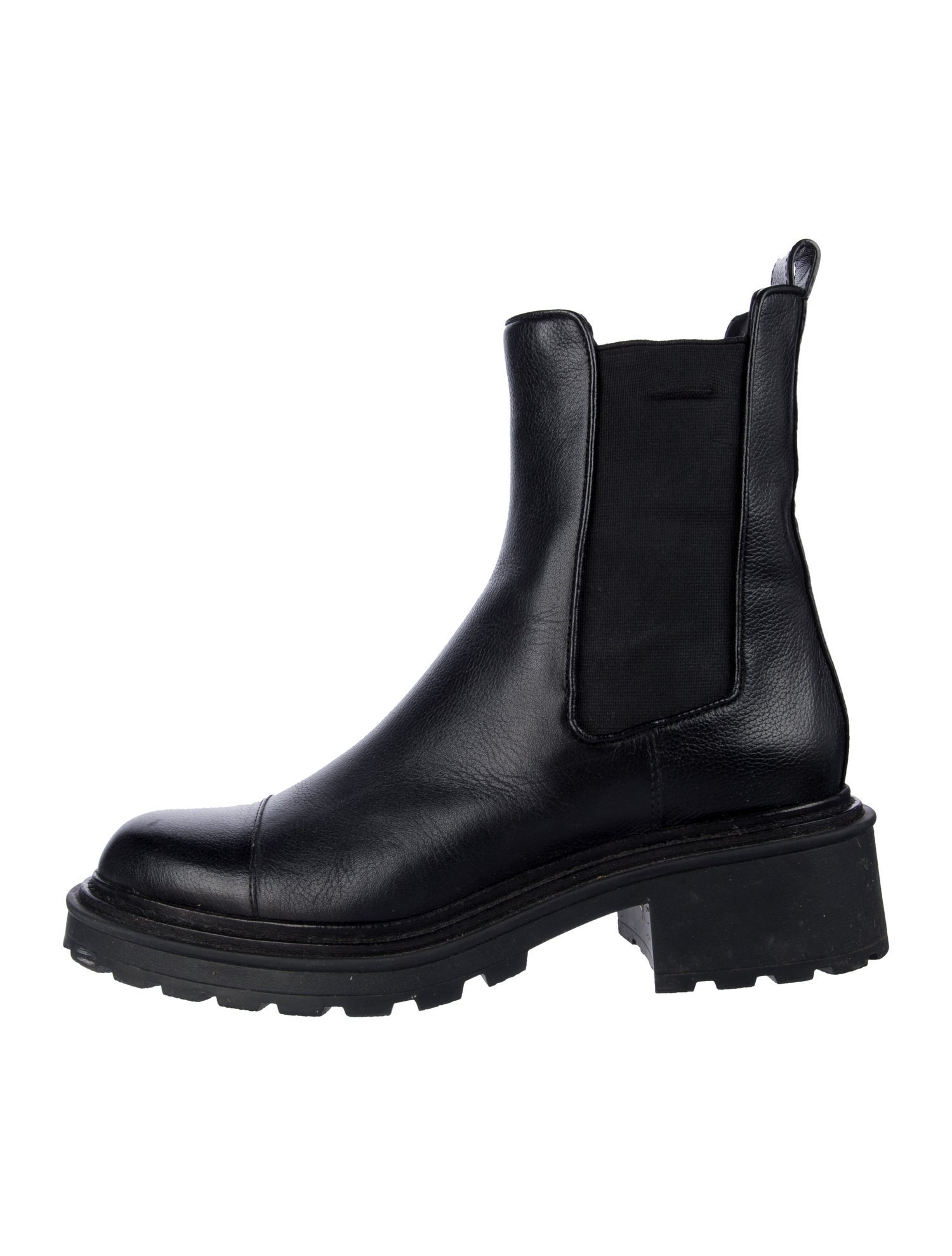 Veronica Beard Leather Chelsea Boots