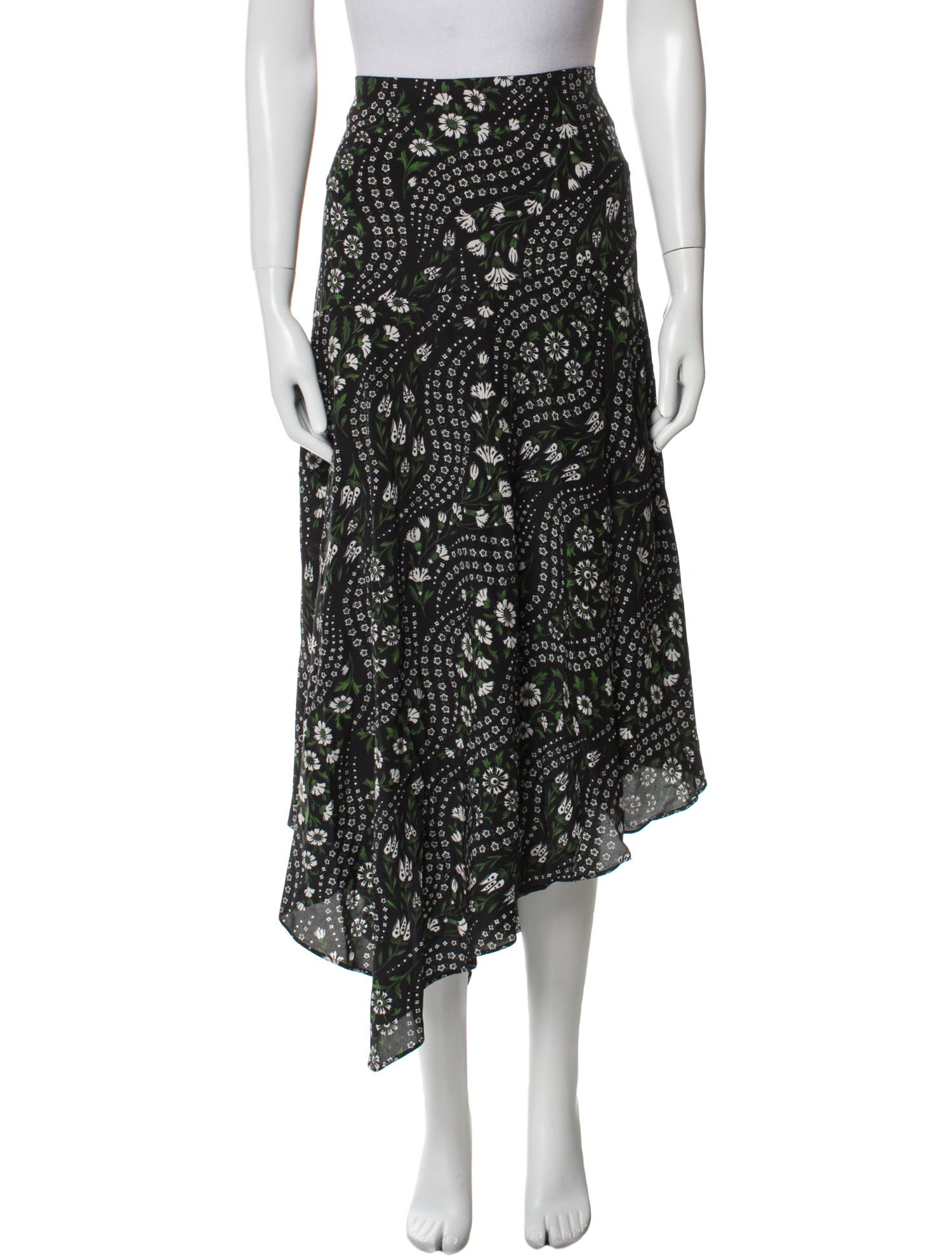 Veronica Beard Silk Long Skirt w/ Tags