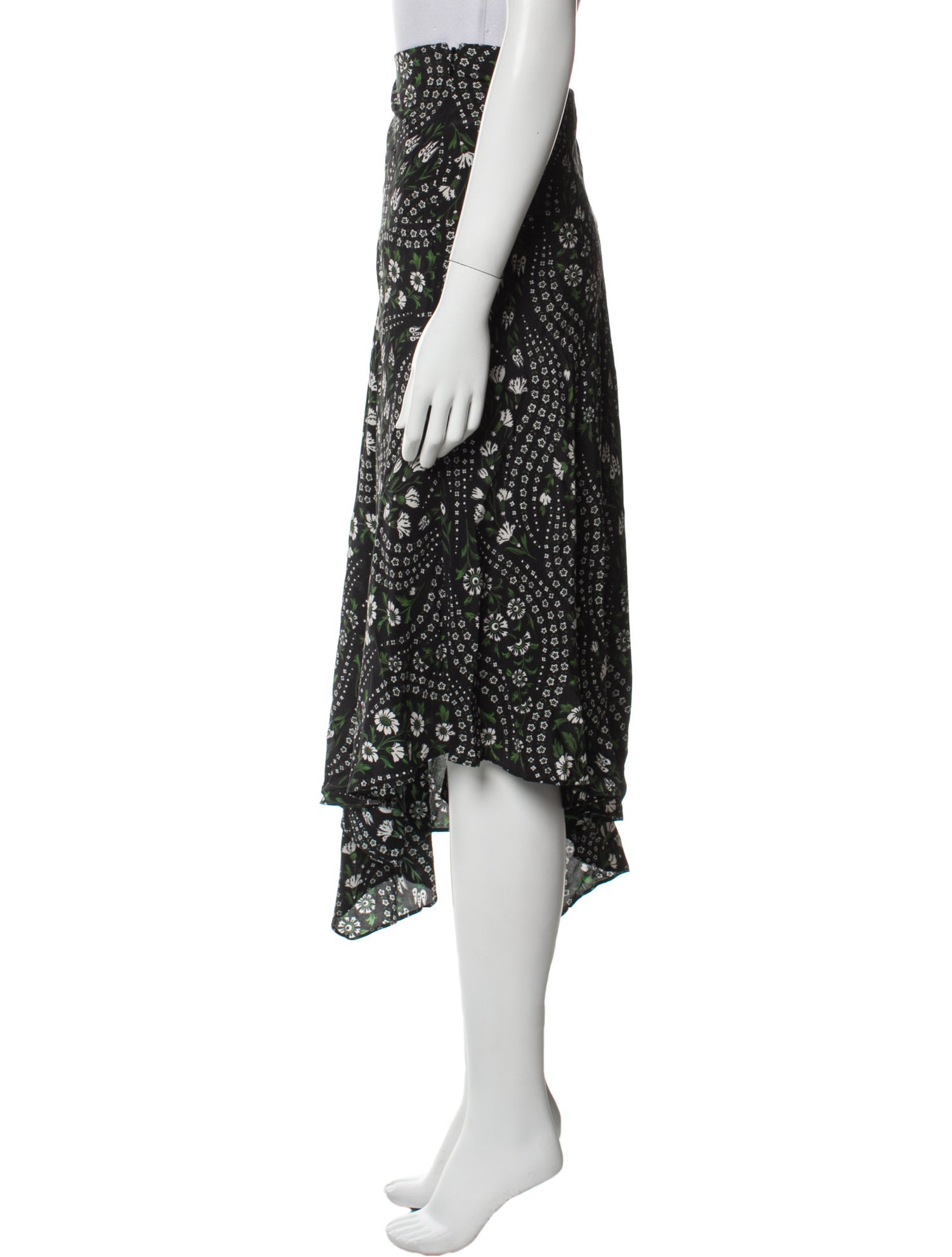 Veronica Beard Silk Long Skirt w/ Tags