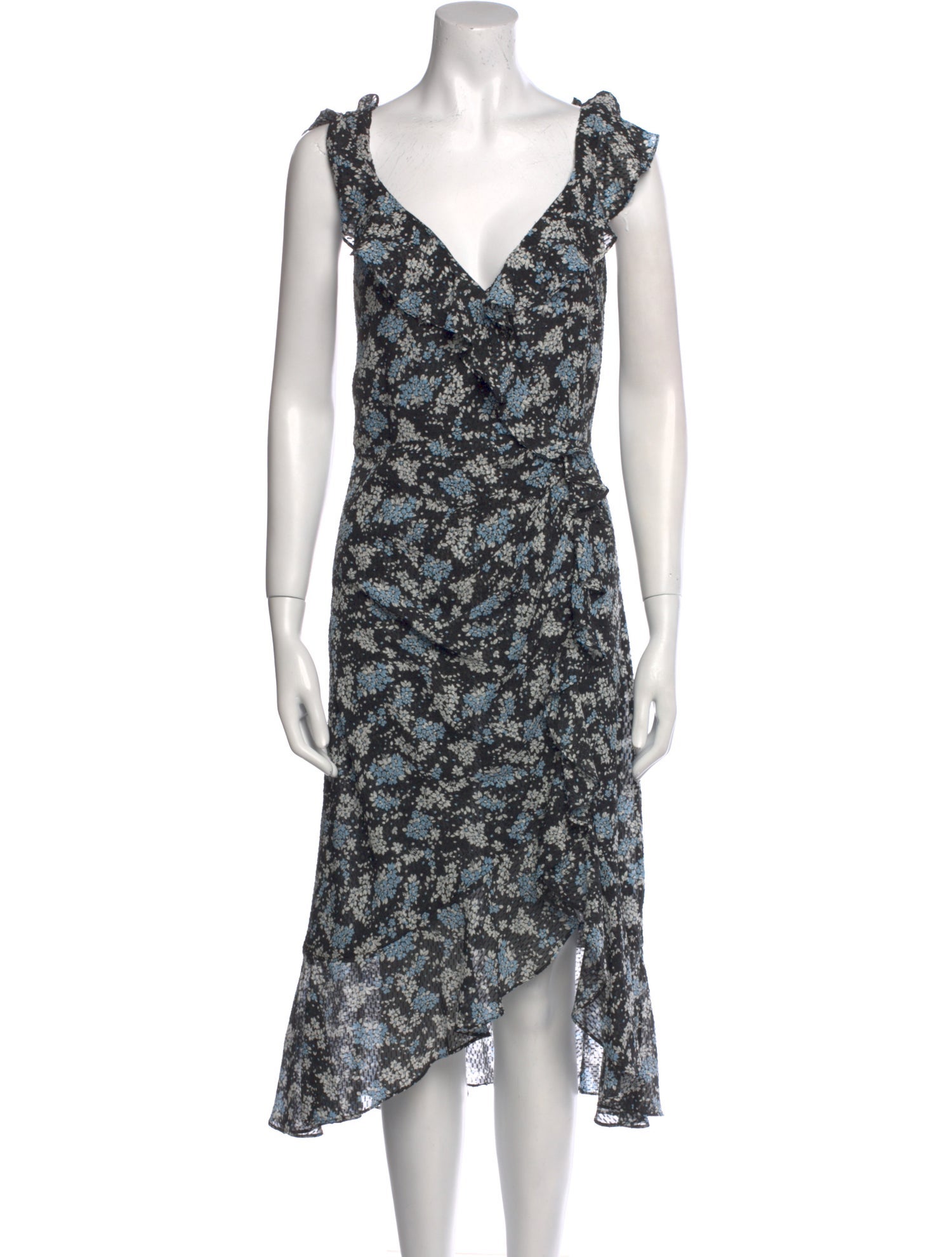 Veronica Beard Silk Midi Length Dress