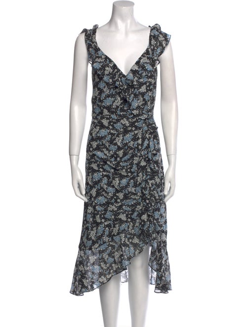 Veronica Beard Silk Midi Length Dress