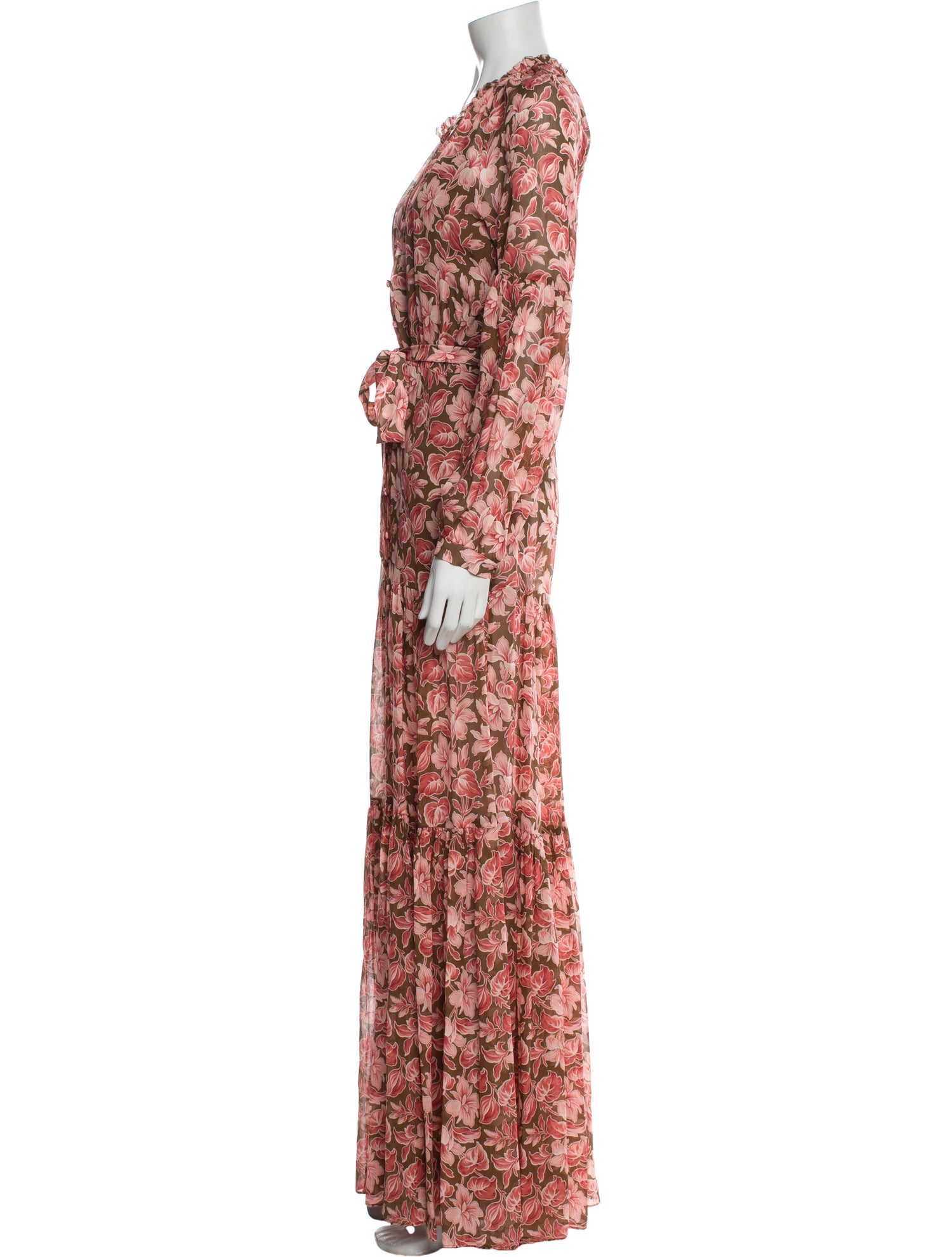 Veronica Beard Silk Long Dress