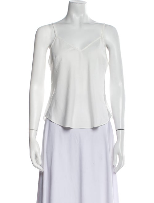 Veronica Beard V-Neck Sleeveless Top