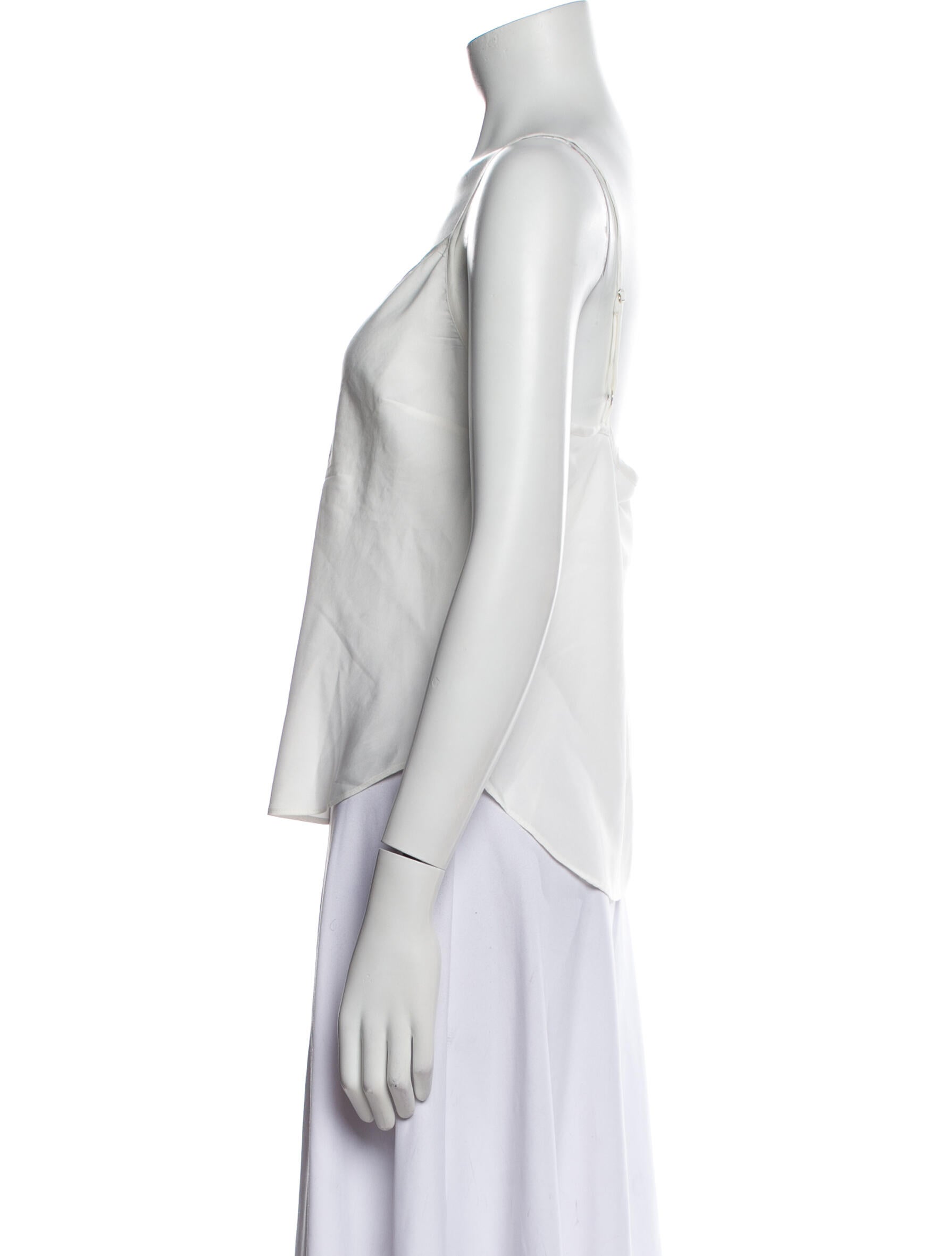 Veronica Beard V-Neck Sleeveless Top