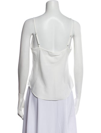 Veronica Beard V-Neck Sleeveless Top