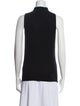 Veronica Beard Mock Neck Sleeveless Top